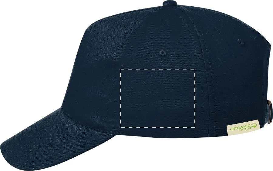 Rebicap baseballová čiapka – dark blue – tlačová plocha – Ľavá strana