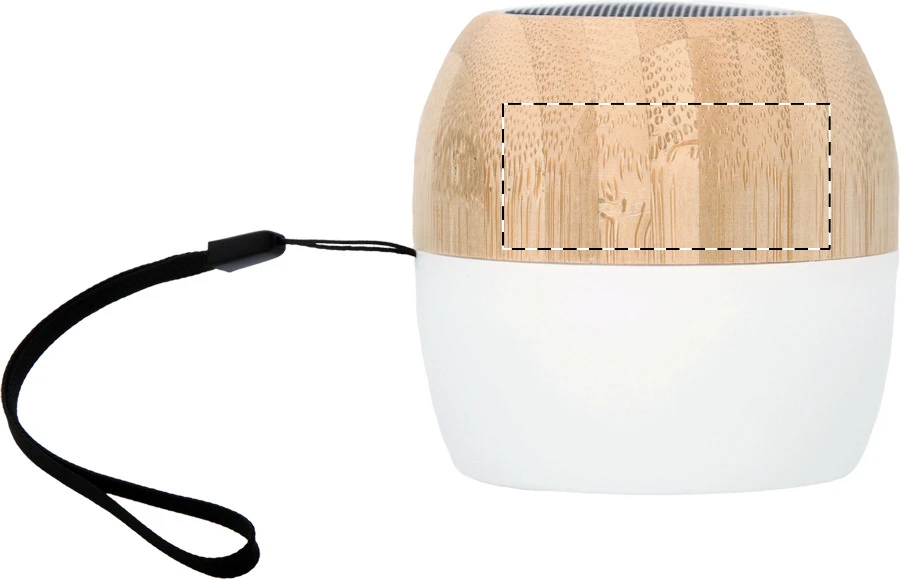 Lightbeat bezdrôtový reproduktor – natural – tlačová plocha – Predná strana