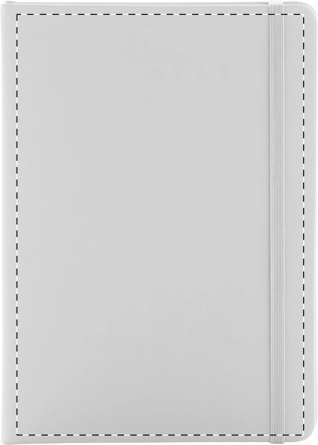 Repuk Blank A5 RPU blok – white – tlačová plocha – Predná strana
