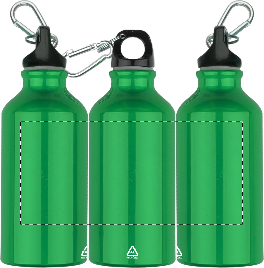 Raluto flaša – green – tlačová plocha – Obal