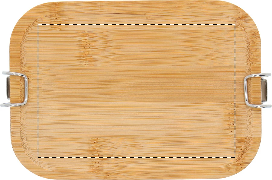Kotetsu box na jedlo – silver – tlačová plocha – Horná časť krabice