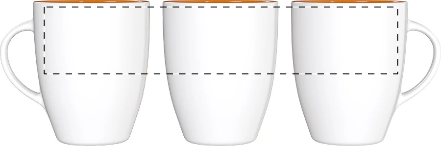 Maia hrnček – orange – tlačová plocha – Obal