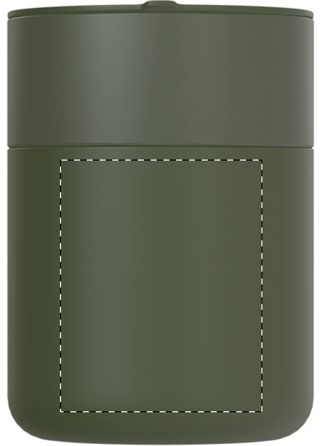Liberica termohrnček – green – tlačová plocha – Predná strana