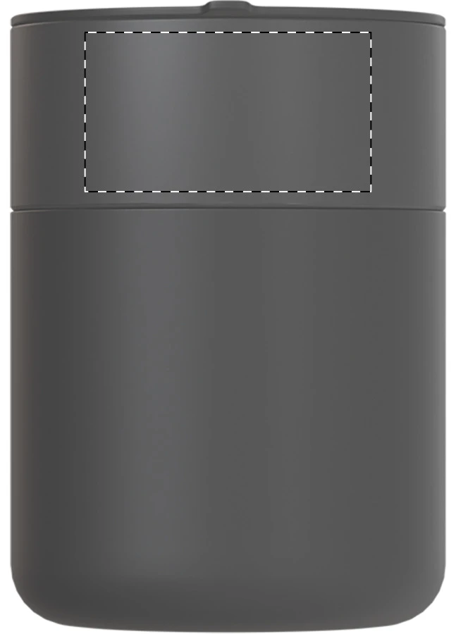 Liberica termohrnček – dark grey – tlačová plocha – Pohár 1