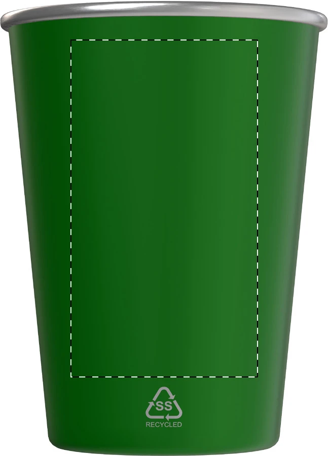 Redisha téglik na pitie – green – tlačová plocha – Predná strana