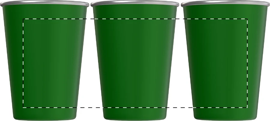 Redisha téglik na pitie – green – tlačová plocha – Celoplošná potlač – rotačná sieťotlač