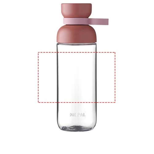 500ml tritánová fľaša na vodu Mepal Vita - Mepal – ružová – tlačová plocha – Po obvode