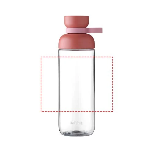 700ml tritánová fľaša na vodu Mepal Vita - Mepal – ružová – tlačová plocha – Po obvode