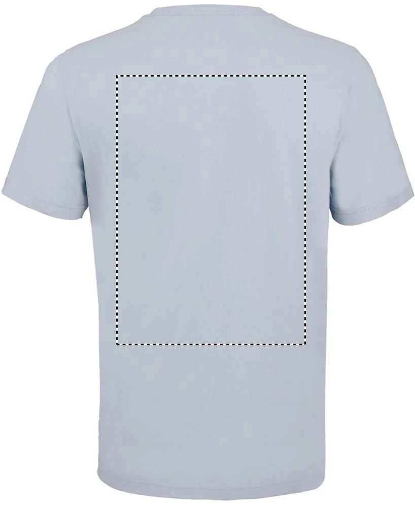 TUNER TRIČKO TUNER - Sol's – light blue – tlačová plocha – Zadná strana