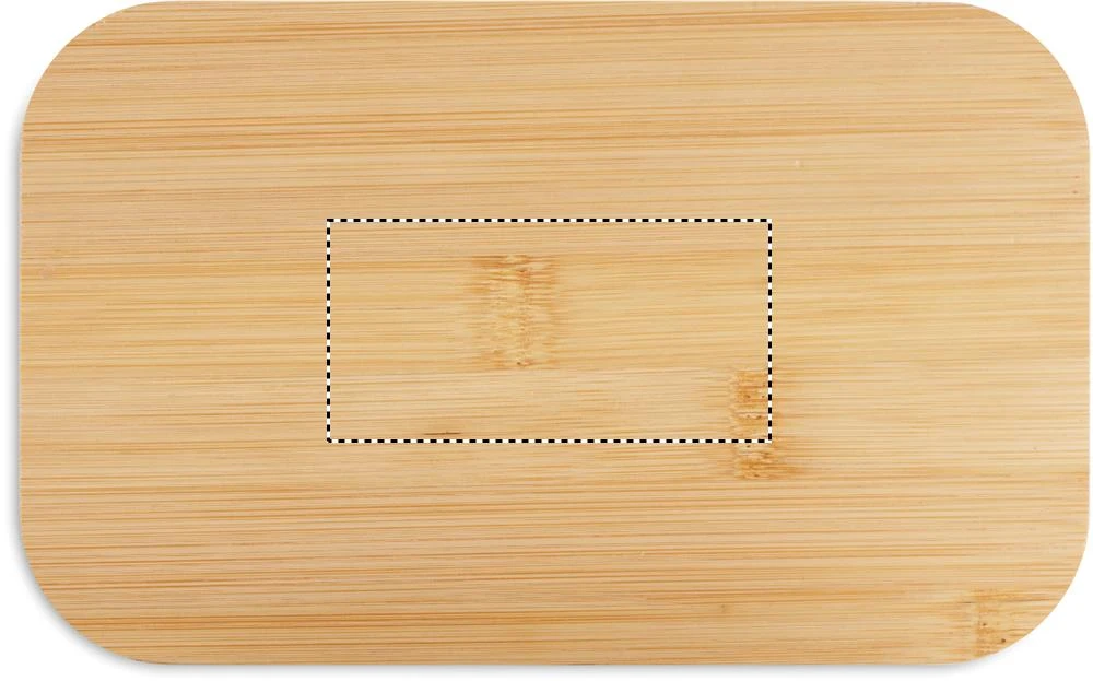Obedová krabička z PLA, 1000ml BEIBABOX – petrolejová – tlačová plocha – LID PAD