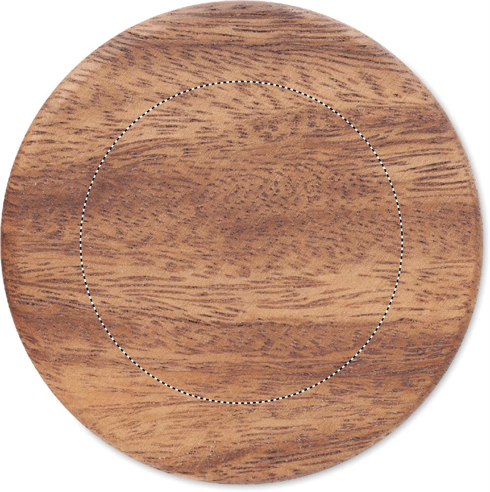Jednostenný kelímok 350 ml WALNUT – černá – tlačová plocha – Veko