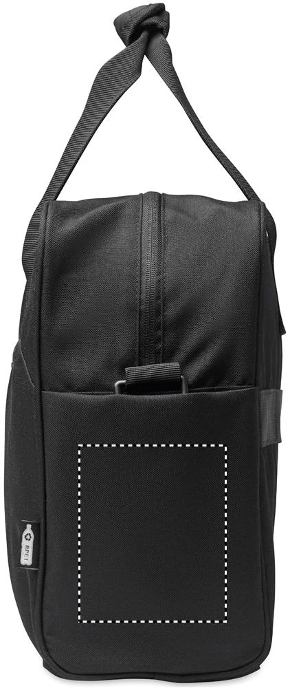 Príručná cestovná taška ONBAG – černá – tlačová plocha – RIGHT POCKET