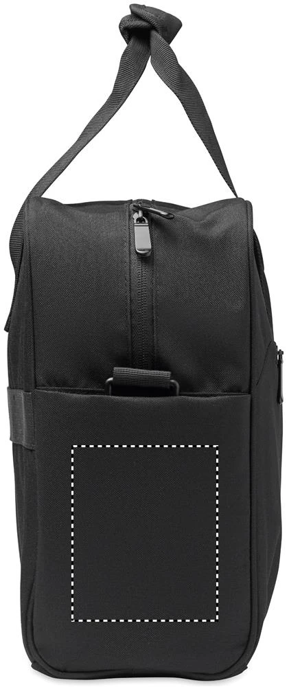 Príručná cestovná taška ONBAG – černá – tlačová plocha – LEFT POCKET