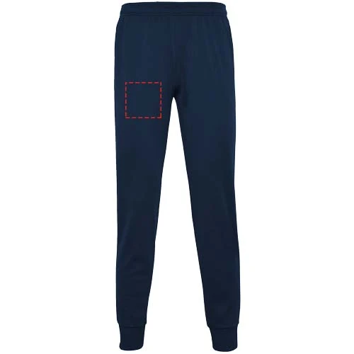 Unisex nohavice Argos - Roly – námornícka modrá – tlačová plocha – Pravá nohavica