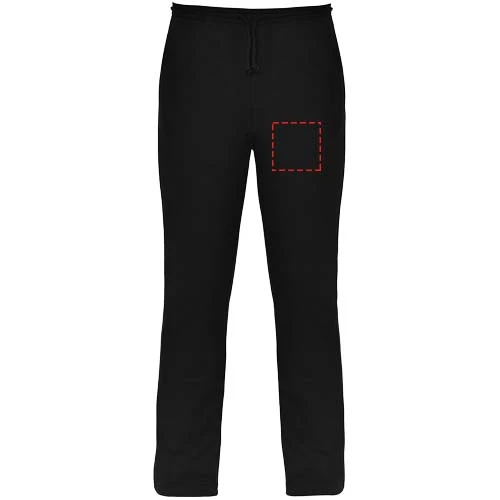 Unisex nohavice New Astun - Roly – černá – tlačová plocha – Ľavá nohavica