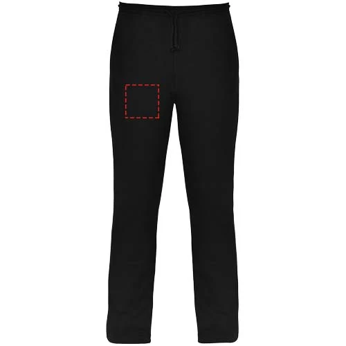 Unisex nohavice New Astun - Roly – černá – tlačová plocha – Pravá nohavica