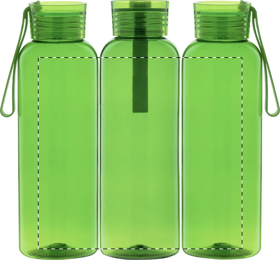 Resip RPET fľaša – green – tlačová plocha – Obal