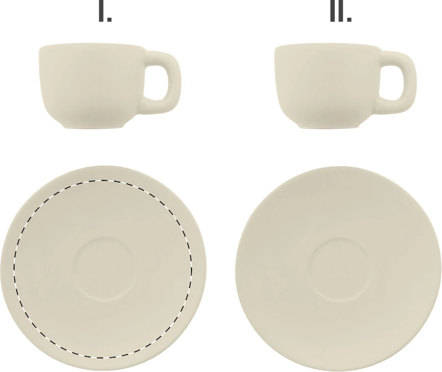 Caturra sada šálok na espresso – natural – tlačová plocha – Podšálka 1