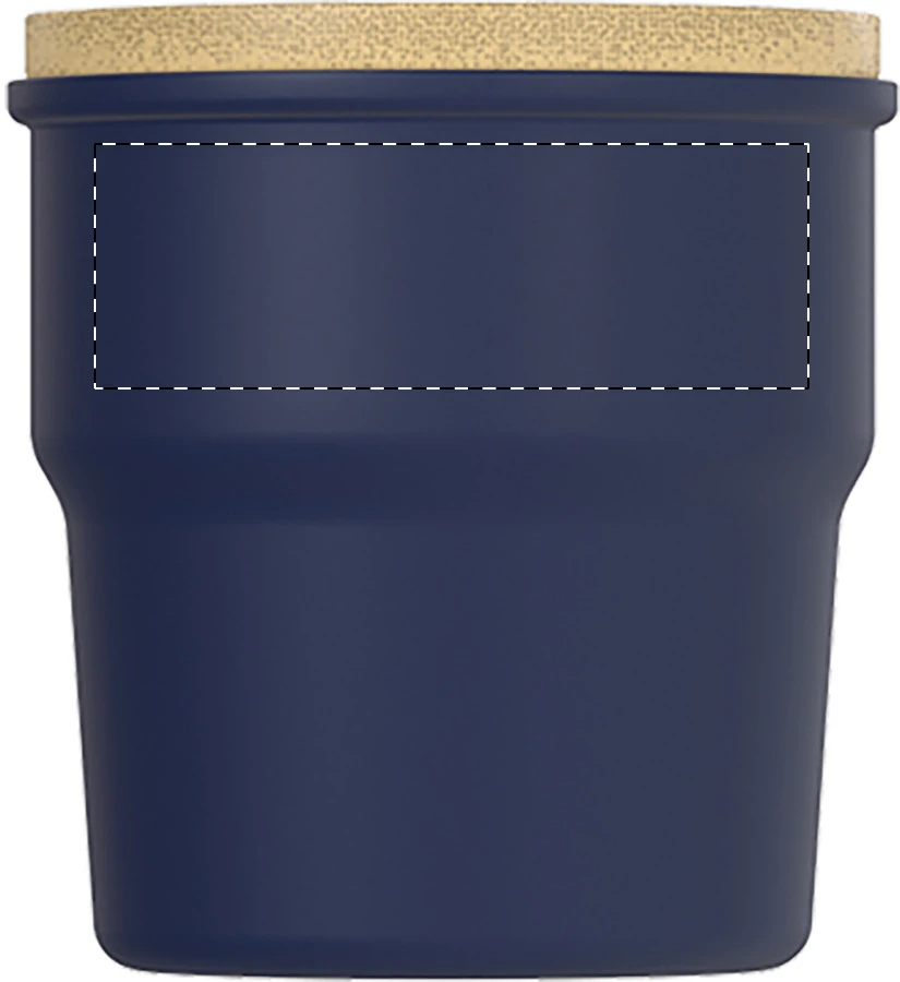Calliope keramický hrnček – dark blue – tlačová plocha – Predná strana
