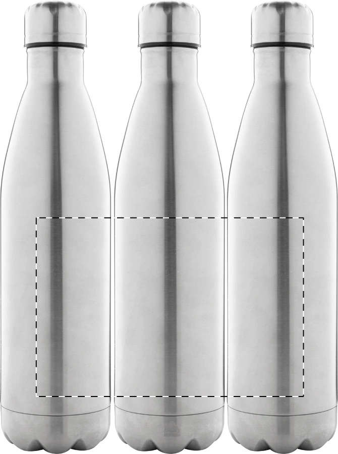Rinsul izolovaná fľaša – silver – tlačová plocha – Obal