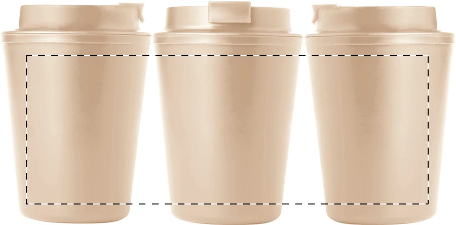 Cappulu RPP termo hrnček – natural – tlačová plocha – Obal