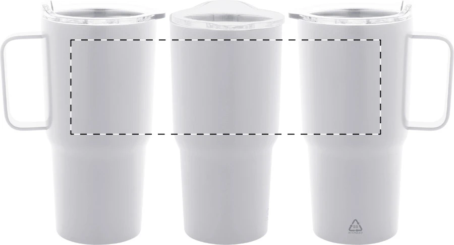 Grabicano termo hrnček – white – tlačová plocha – Obal