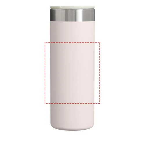 470ml cestovný hrnček Stanley AeroLight™ - Stanley 1913® – světle růžová – tlačová plocha – Po obvode