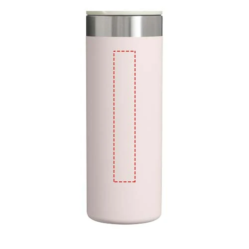 470ml cestovný hrnček Stanley AeroLight™ - Stanley 1913® – světle růžová – tlačová plocha – Zadná strana