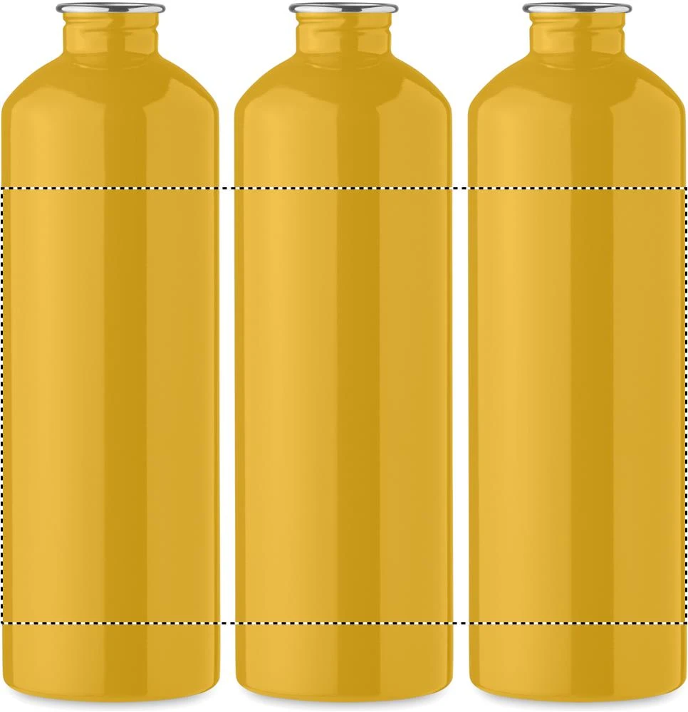 Jednostenná fľaša 750 ml REBIG MOSS – ochre – tlačová plocha – 360 LASER