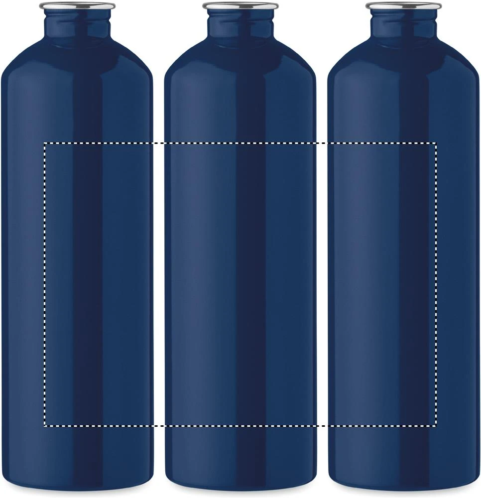 Jednostenná fľaša 750 ml REBIG MOSS – francouzská námořnická modř – tlačová plocha – Dookola (rotačná sieťotlač)