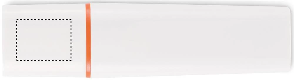 Zvýrazňovač LIT – neonově oranžová – tlačová plocha – CAP SIDE 1