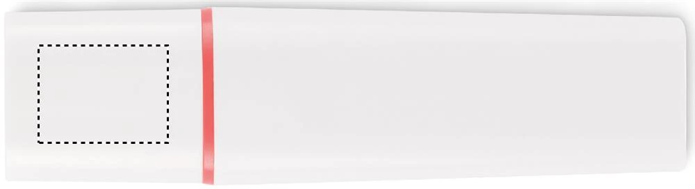 Zvýrazňovač LIT – neonová fuchsiová – tlačová plocha – CAP SIDE 1