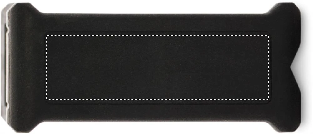 Mini magnetická hliníková vodováha MAGNEL – stříbrná – tlačová plocha – Bok 4