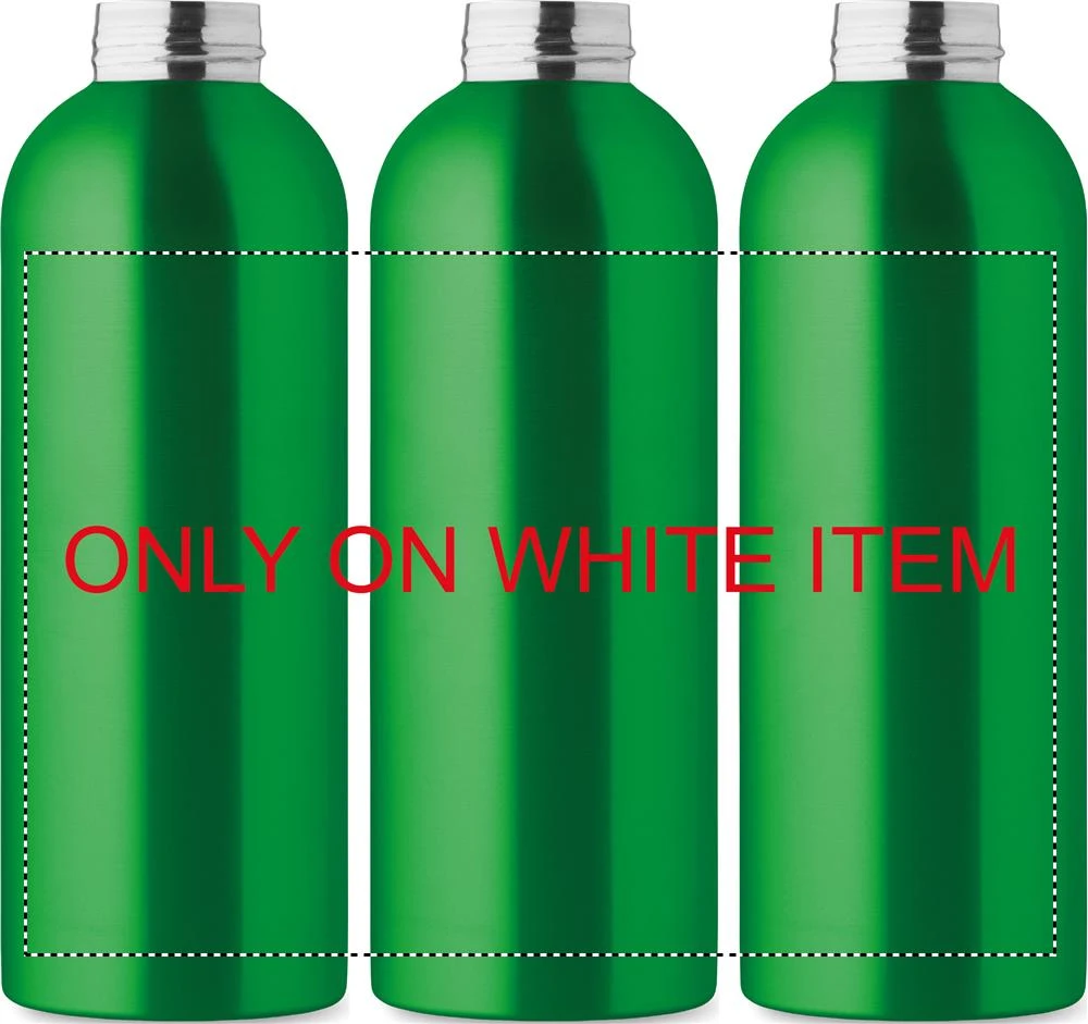 Jednostenná fľaša 750ml ATHENA PLUS – zelená – tlačová plocha – Sublimácia