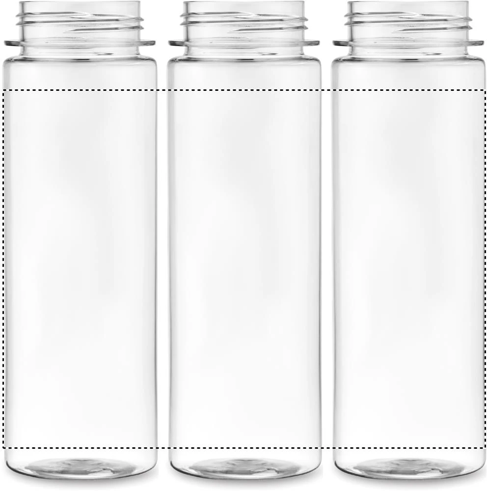 Fľaša 750ml TOTTLE – černá – tlačová plocha – Dookola 360°