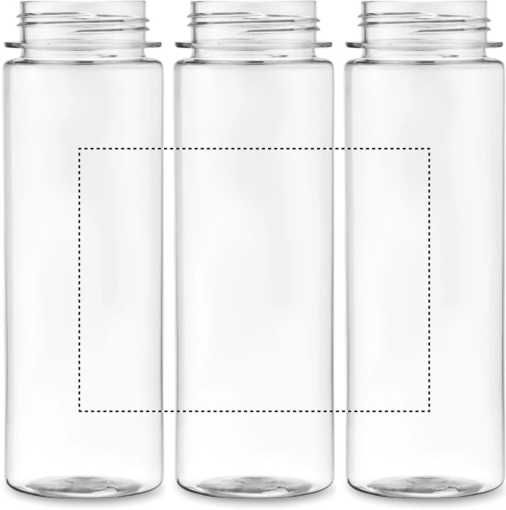 Fľaša 750ml TOTTLE – bílá – tlačová plocha – Dookola (rotačná sieťotlač)