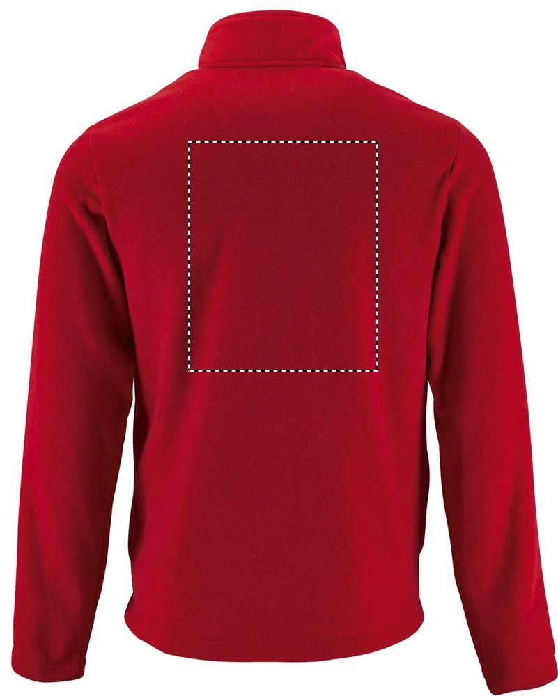NORMAN PÁNSKA FL BUNDA 220g NORMAN MEN - Sol's – čierna – tlačová plocha – Zadná strana