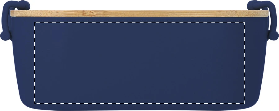 Fuboo box na jedlo – dark blue – tlačová plocha – Zadná strana