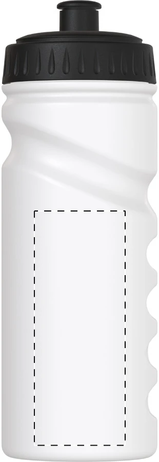 Reskin športová fľaša RPE – white – tlačová plocha – Pravá strana