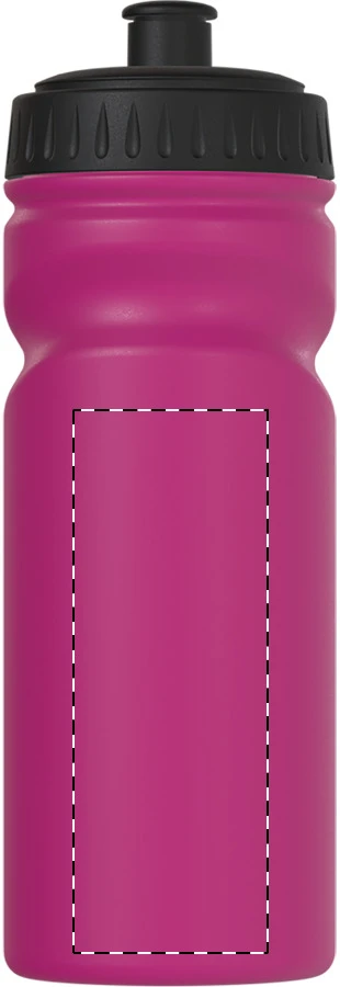 Reskin športová fľaša RPE – pink – tlačová plocha – Stred
