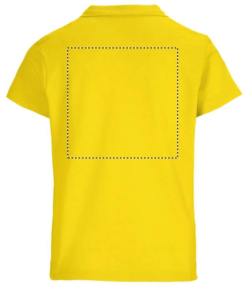 PULSE W OMEN POLO PULSE WOMEN - Sol's – aqua – tlačová plocha – Zadná strana