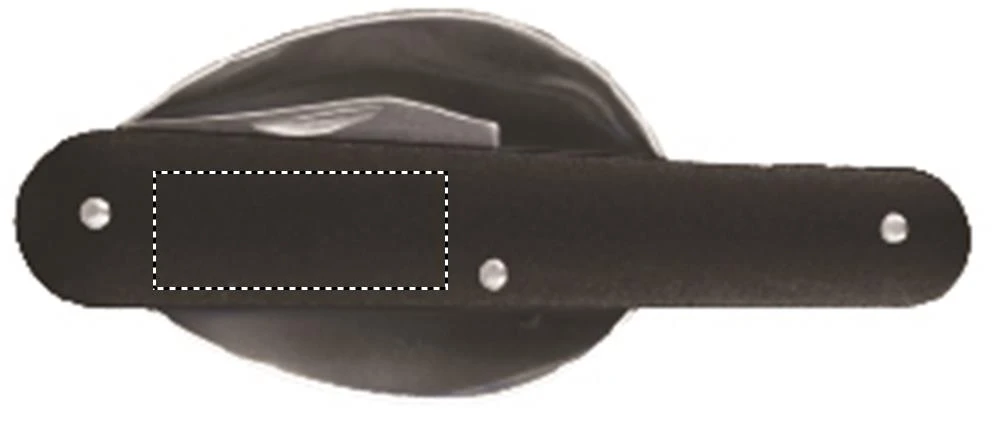 Kempingová sada príborov – černá – tlačová plocha – SPOON