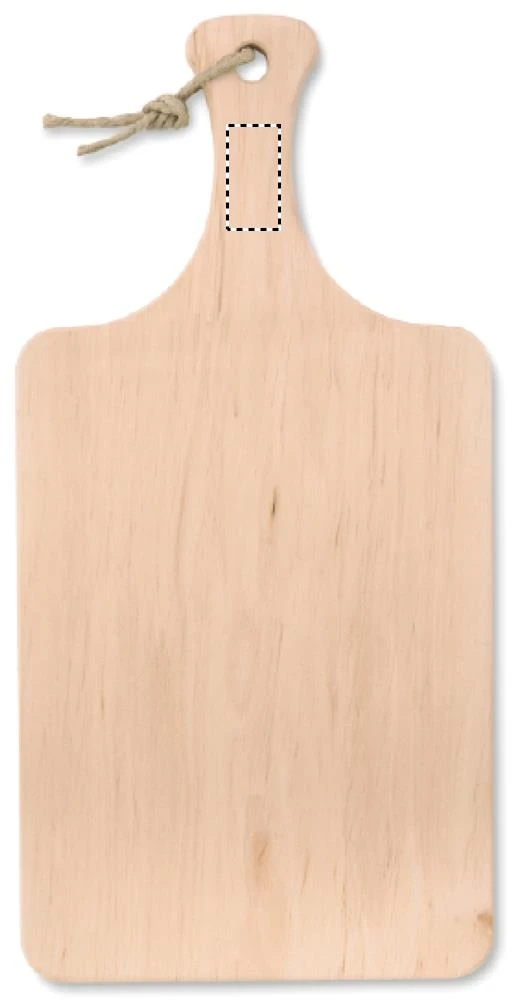 Drevená doska – barva dřeva – tlačová plocha – FRONT HANDLE