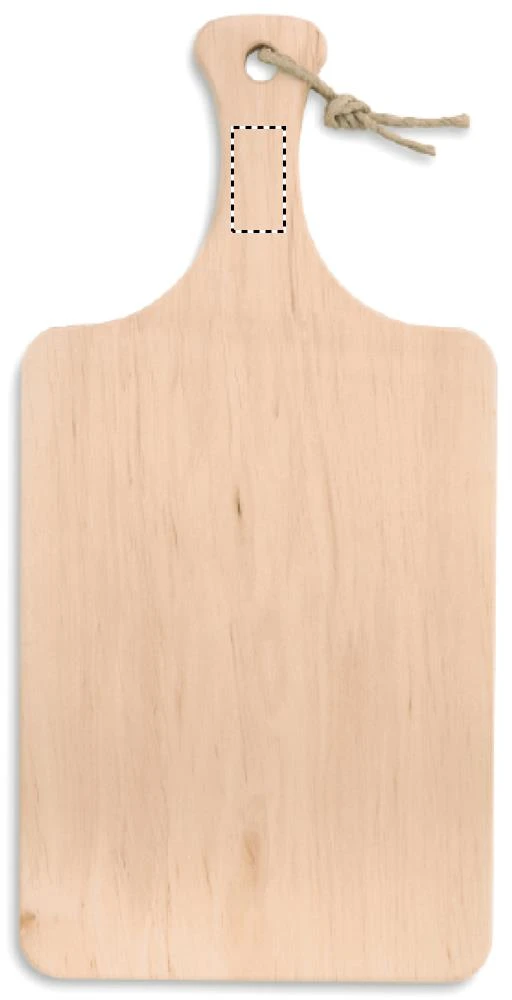 Drevená doska – barva dřeva – tlačová plocha – BACK HANDLE