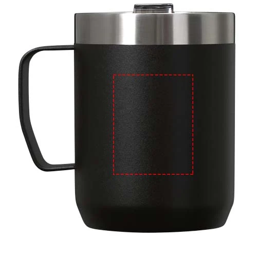 236 ml turistický hrnček Stanley Everyday - Stanley 1913® – černá – tlačová plocha – Po obvode