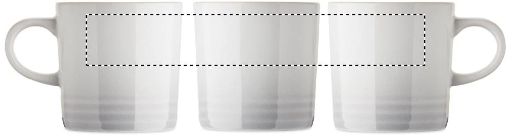 Keramický hrnček 290 ml OROT – bílá – tlačová plocha – MUG TC