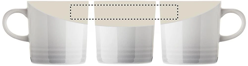 Keramický hrnček 290 ml OROT – bílá – tlačová plocha – INSIDE TC