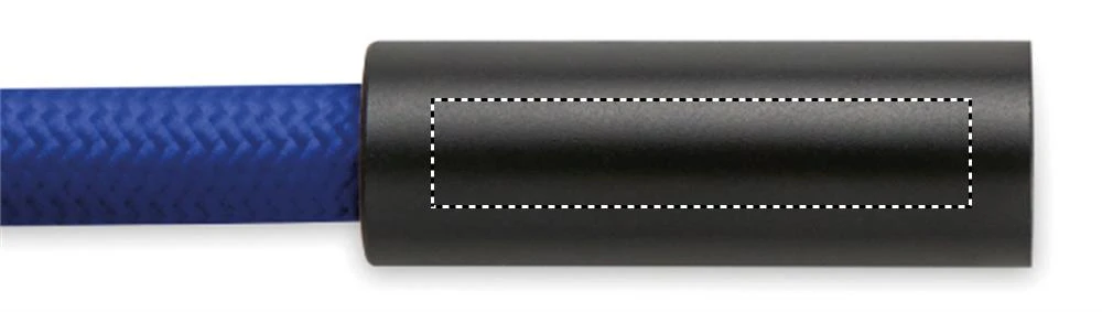 Nabíjací a dátový kábel 60W COCHARGE – královská modř – tlačová plocha – TUBE 1