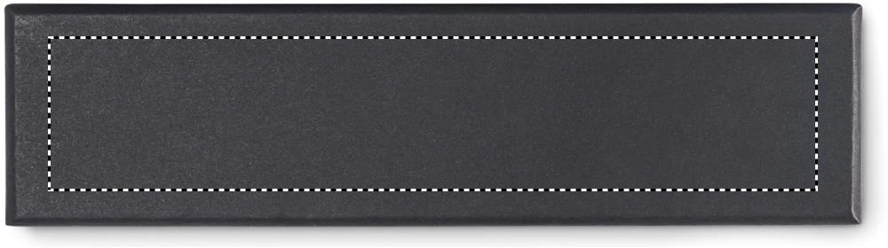 Kovové guľôčkové pero v krabičke CHIPPEWA PEN – zelená – tlačová plocha – BOX LID