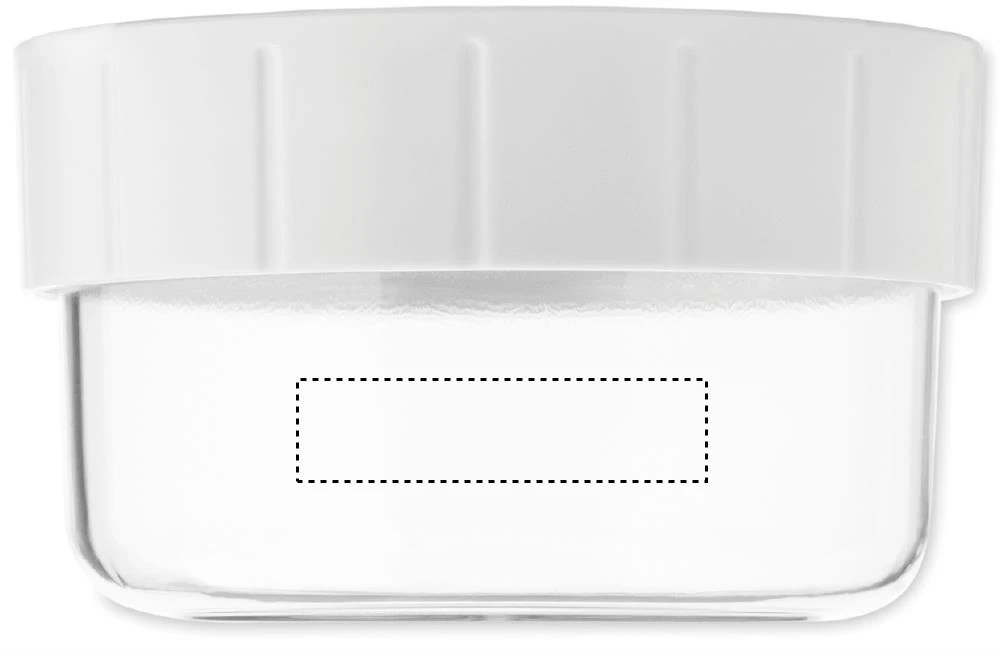 Hrnček na cesty z PP 450 ml CUP ON GO – bílá – tlačová plocha – CONTAINER SIDE 2